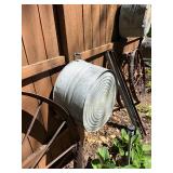 Lot of 7 1930's era Galvanized Wash Tubs