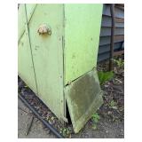Old Vintage Farm Implement w/Great Lime Green Color