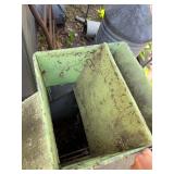 Old Vintage Farm Implement w/Great Lime Green Color