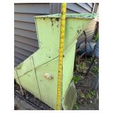 Old Vintage Farm Implement w/Great Lime Green Color