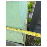 Old Vintage Farm Implement w/Great Lime Green Color