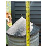 Very Cool Old Vintage JAMESWAY Galvanized Fuel Reservoir Tower Tank