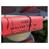 Smaller Size Old Vintage Cast Iron Stove - KING - Oakland Foundry Company
