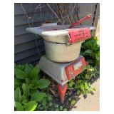 Smaller Size Old Vintage Cast Iron Stove - KING - Oakland Foundry Company