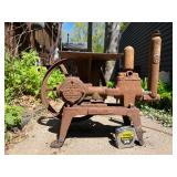Old Vintage Industrial V&K Electric Service Pump - Vaile Kimes Company