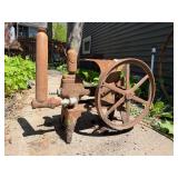 Old Vintage Industrial V&K Electric Service Pump - Vaile Kimes Company