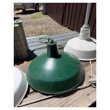 Group Vintage etc Industrial Light Fixtures