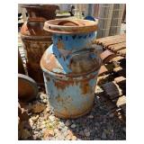 Lot of 6 Vintage Milk Cans - Most w/Dairy Names