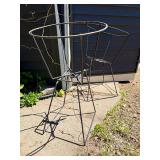 Matching Pair of Vintage Metal Bushel Basket Holders