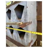 Great Looking Old Vintage Galvanized Metal Chicken House