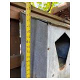 Great Looking Old Vintage Galvanized Metal Chicken House