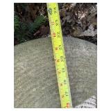 Large Antique Stone Grinding Wheel
