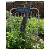 Old Vintage Metal Garden Gate