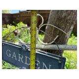 Old Vintage Metal Garden Gate