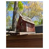 Large Lot of Primitive Vintage Birdhouses