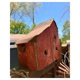Large Lot of Primitive Vintage Birdhouses