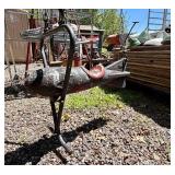 Fantastic Orig Vintage 1960's Gametime Ride-On Bomb Swing