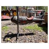 Fantastic Orig Vintage 1960's Gametime Ride-On Bomb Swing
