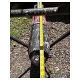 Fantastic Orig Vintage 1960's Gametime Ride-On Bomb Swing