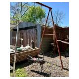 Fantastic Orig Vintage 1960's Gametime Ride-On Bomb Swing