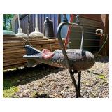 Fantastic Orig Vintage 1960's Gametime Ride-On Bomb Swing