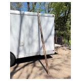 Large Antique 10' Wooden Measuring Stick