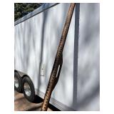 Large Antique 10' Wooden Measuring Stick
