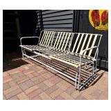 Very Cool Mid Century 3-Seat Glider Rocker