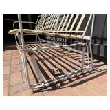 Very Cool Mid Century 3-Seat Glider Rocker
