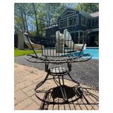 Set of 3 Mid Century HOMECREST Patio Chairs