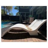Pair of Quality LEDGE LOUNGER In-Pool Lounge Chairs