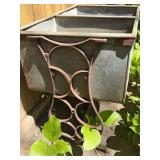 Vintage Double Farmhouse Sink w/ Cast Iron Base