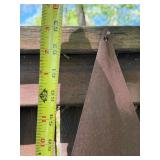Quality LARGE Rustic Metal Star Barn / House Decoration