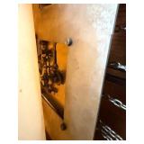 Working Vintage Grandfather Clock w/Pendulum & Weights