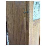 Working Vintage Grandfather Clock w/Pendulum & Weights