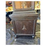 Working Antique Grandfather Clock w/Pendulum & Weights