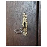 Working Antique Grandfather Clock w/Pendulum & Weights