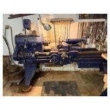 Awesome HUGE Vintage Working Industrial LeBlond Regal Lathe - 19'