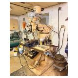 Awesome HUGE Working BRIDGEPORT Vertical Milling Machine