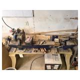 Excellent Working Heavy Duty Vintage Industrial Lathe