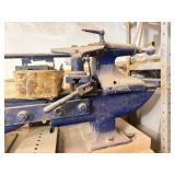 Excellent Working Heavy Duty Vintage Industrial Lathe