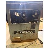 Heavy Duty Industrial Working DELTA Model RT-31 Table Saw w/ RIDGID Heavy Duty 12' Compound Miter Saw