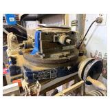 Working Heavy Duty Industrial BRIDGEPORT Rotary Table