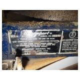 Working Heavy Duty Industrial BRIDGEPORT Rotary Table
