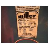 Heavy Duty Working MILLER Portable Spot Welder Model MPS 20-FT