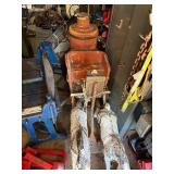 Neat Old Vintage Coin-Operated Ride On Horse Drawn Fire Wagon - AS IS