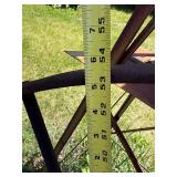 Antique Iron Wagon Wheel - 53'