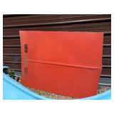 Awesome Vintage Car Hood w/ Indianapolis Motor Speedway Logo