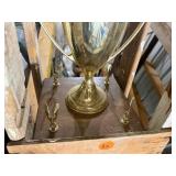 LARGE Original 1985 ABA BMX United States Gold Cup Championship 1st Place Trophy