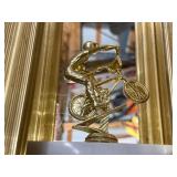 LARGE Original 1985 ABA BMX United States Gold Cup Championship 1st Place Trophy